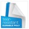 Pendaflex 1/5-Cut Tabs Letter Size Poly Hanging Folders - Assorted Colors (25/Box)